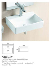 WB 5136 Wall-hung Basin